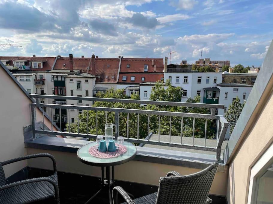 Loft Mit 2 Terrassen - Ruhig&Sonnig Apartment Leipzig Exterior photo